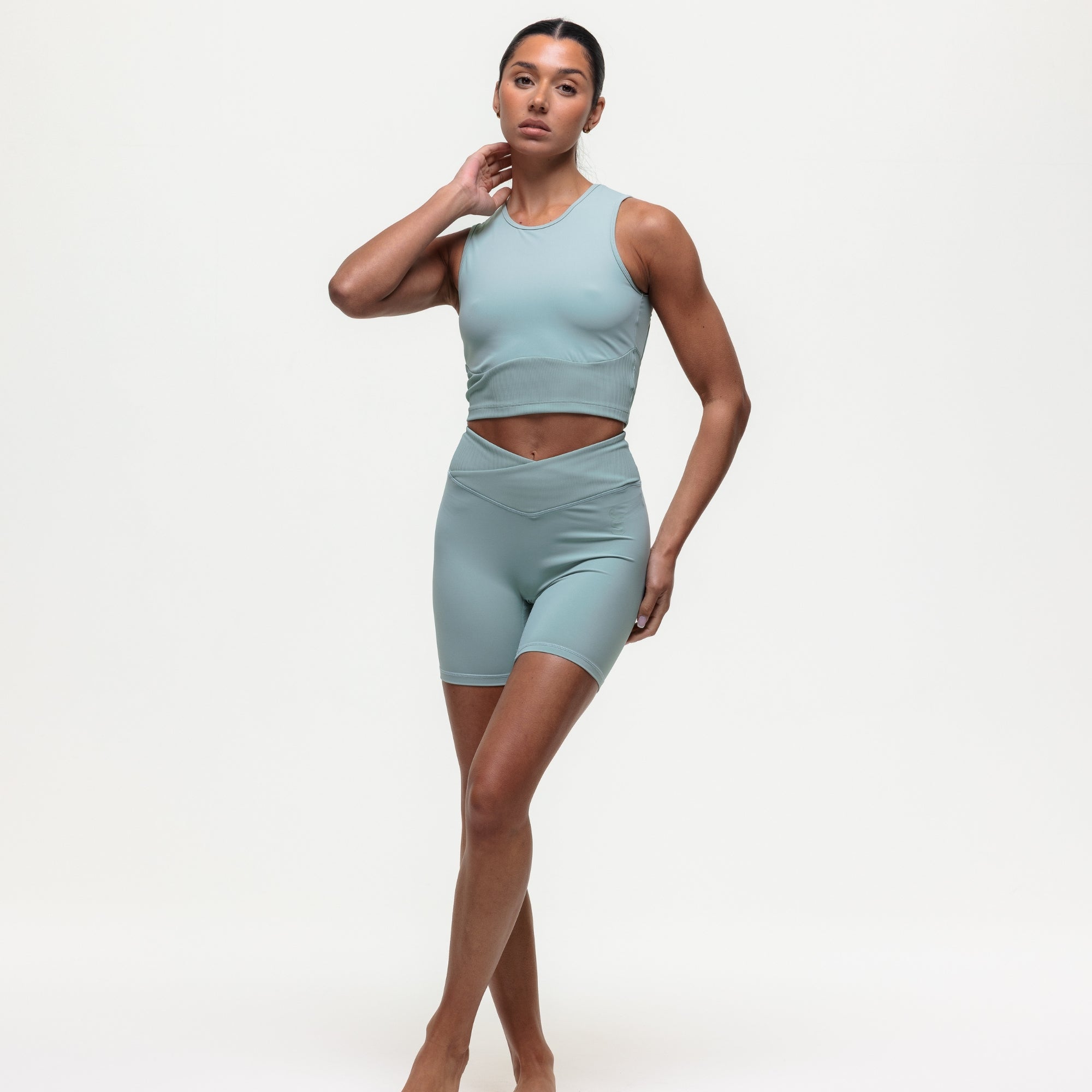 Prana Crop Vest - Seamoss