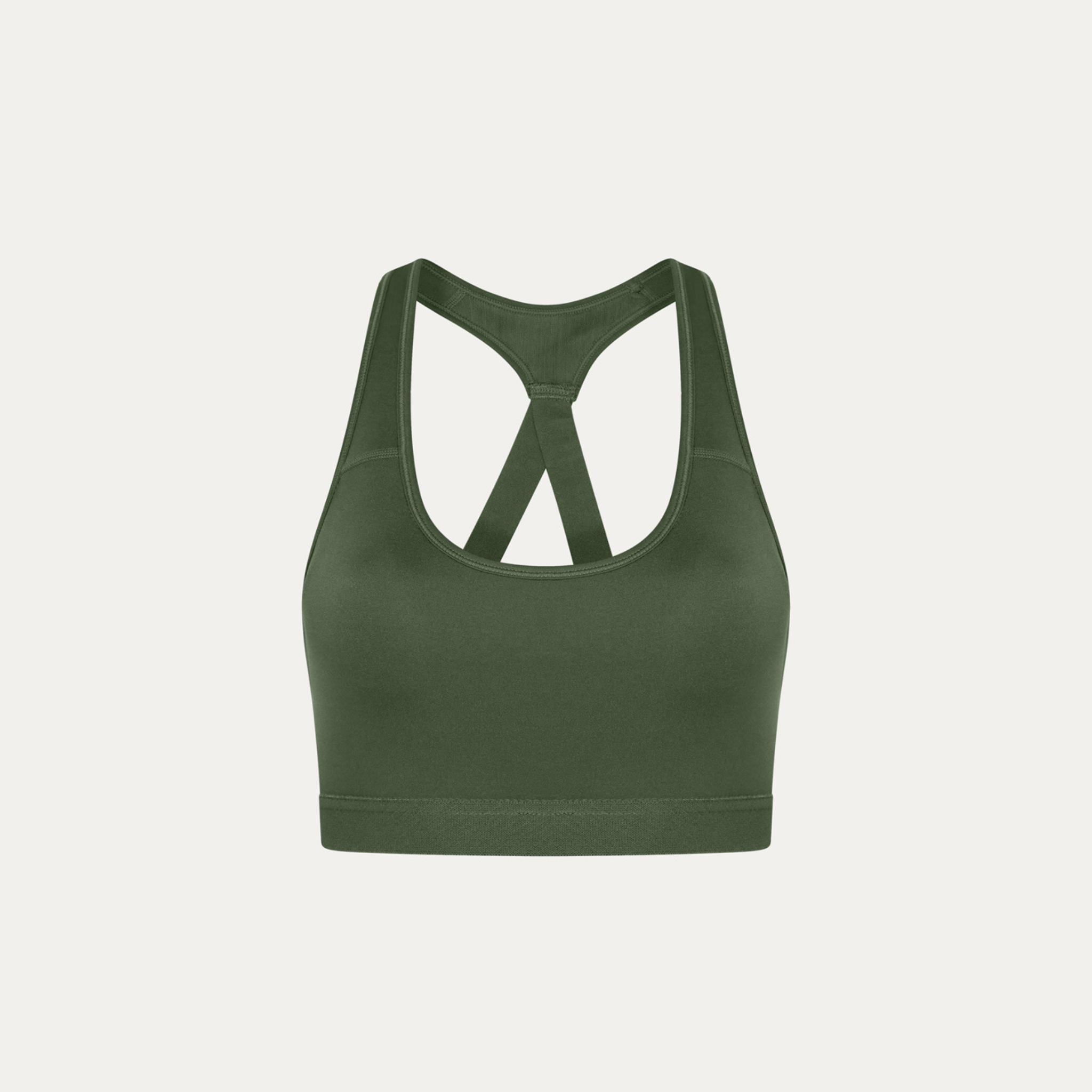 Motion Medium Support Bra - Khaki