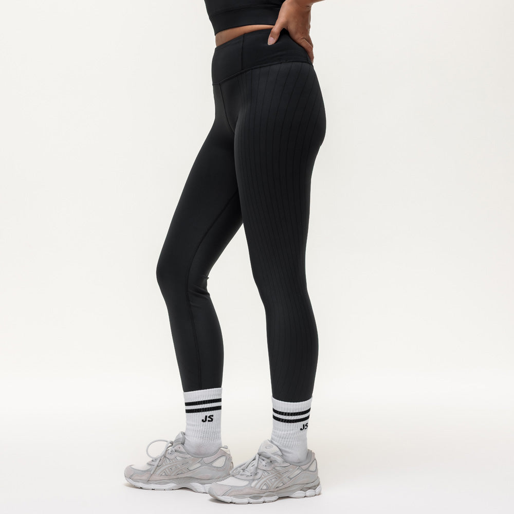 Agility Workout Leggings - Black Onyx