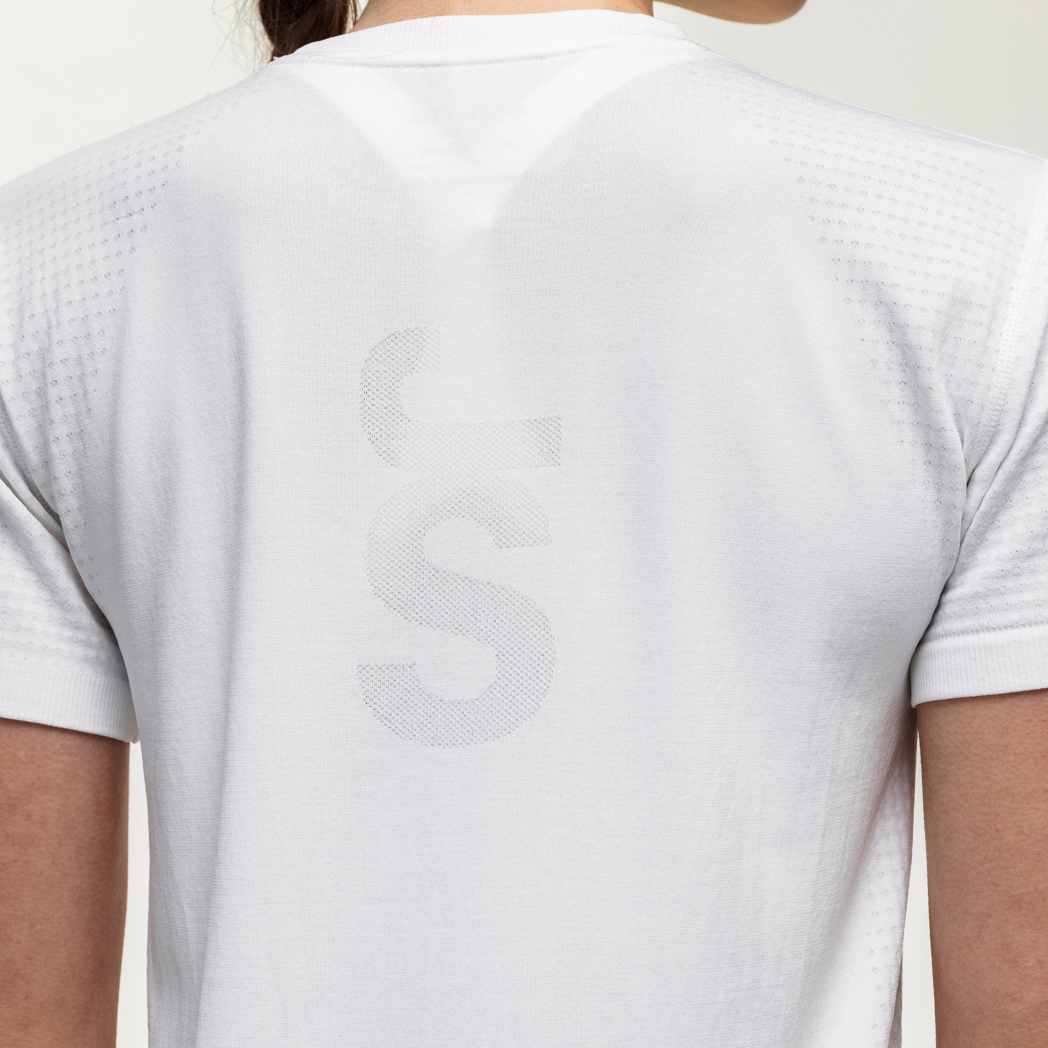 Seamless Performance Training Tee - White