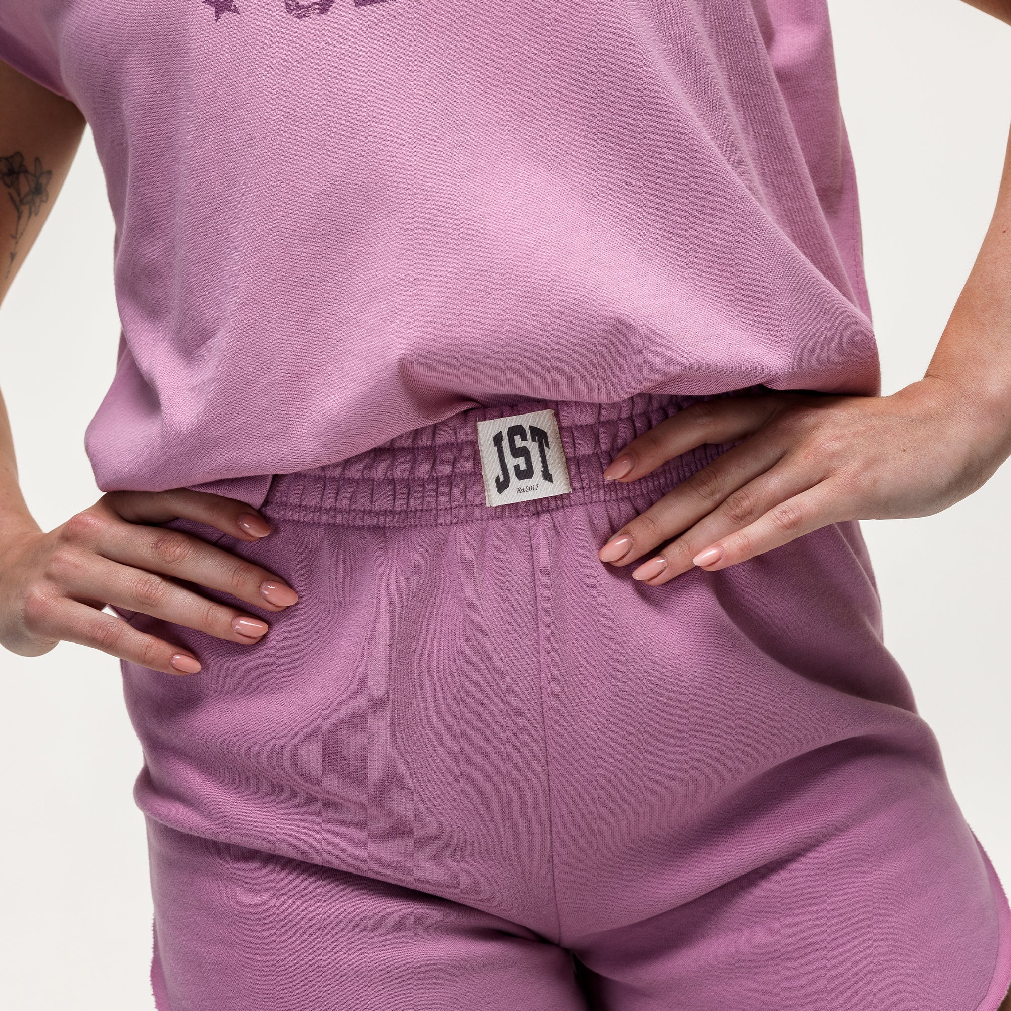 Timeout Shorts - Vintage Orchid