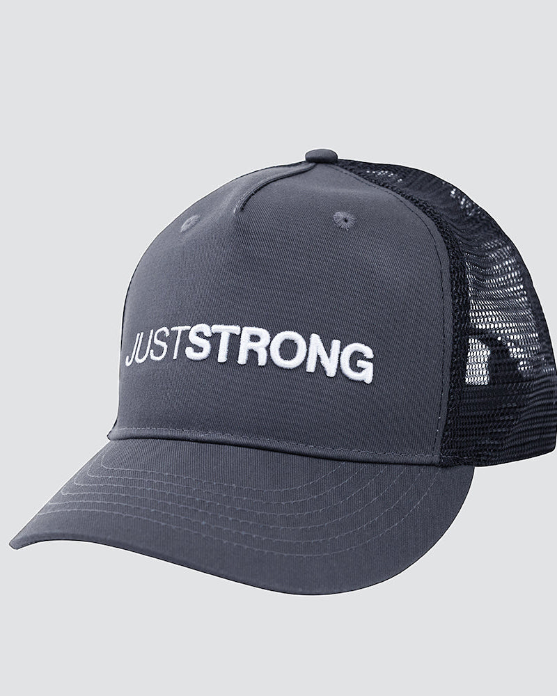 Washed Black Trucker Cap