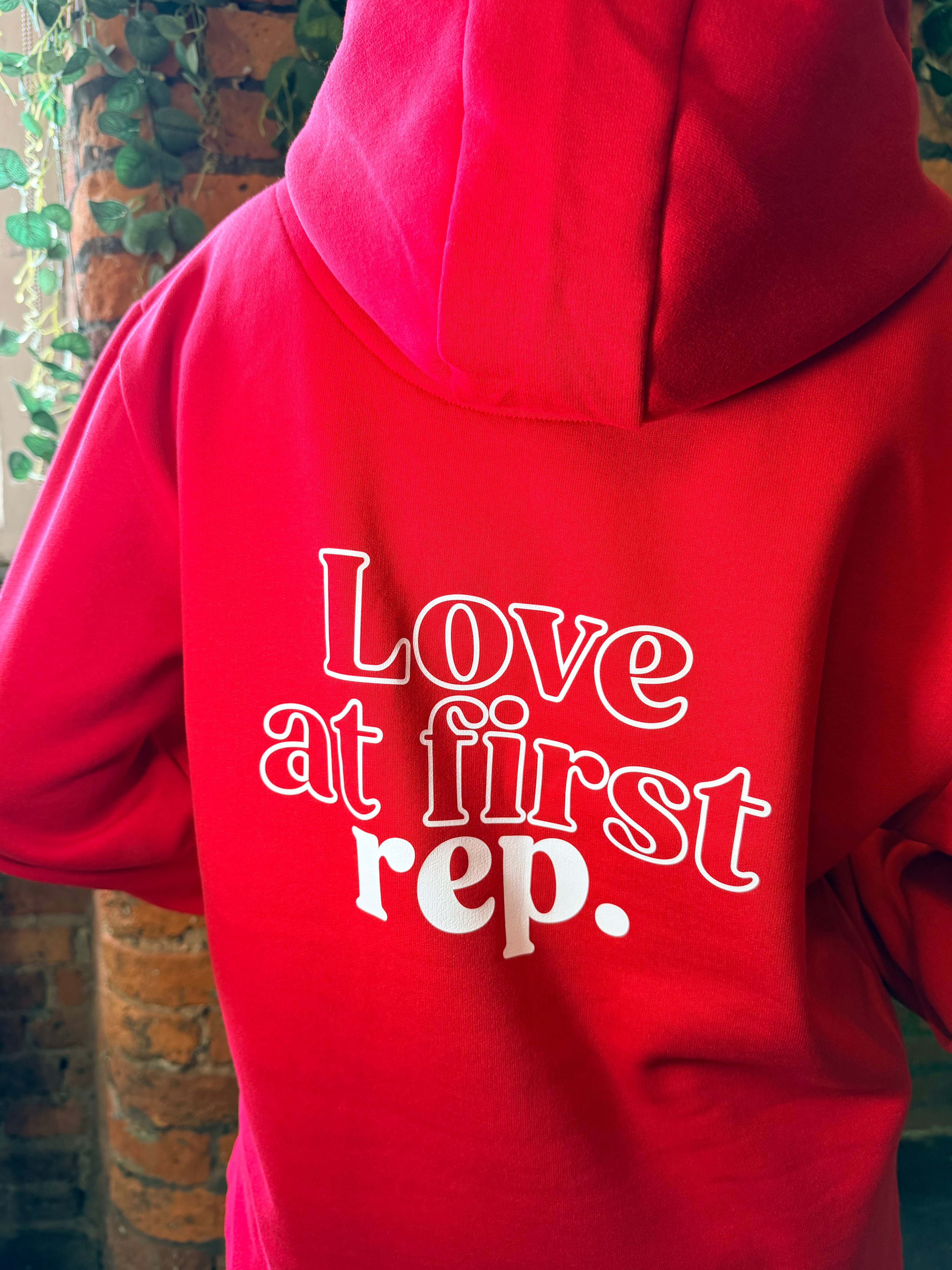 Galentine's Core Hoodie - Ruby Red