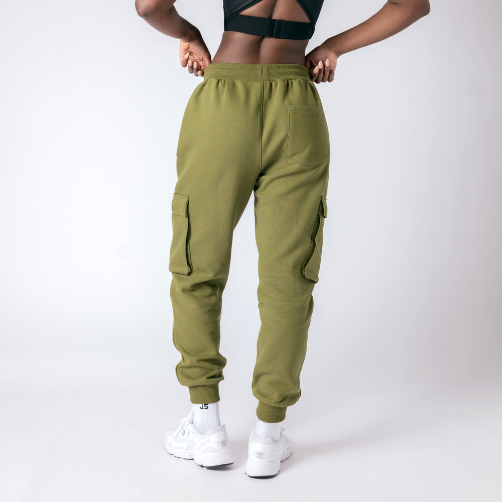 Cargo Joggers - Military Green