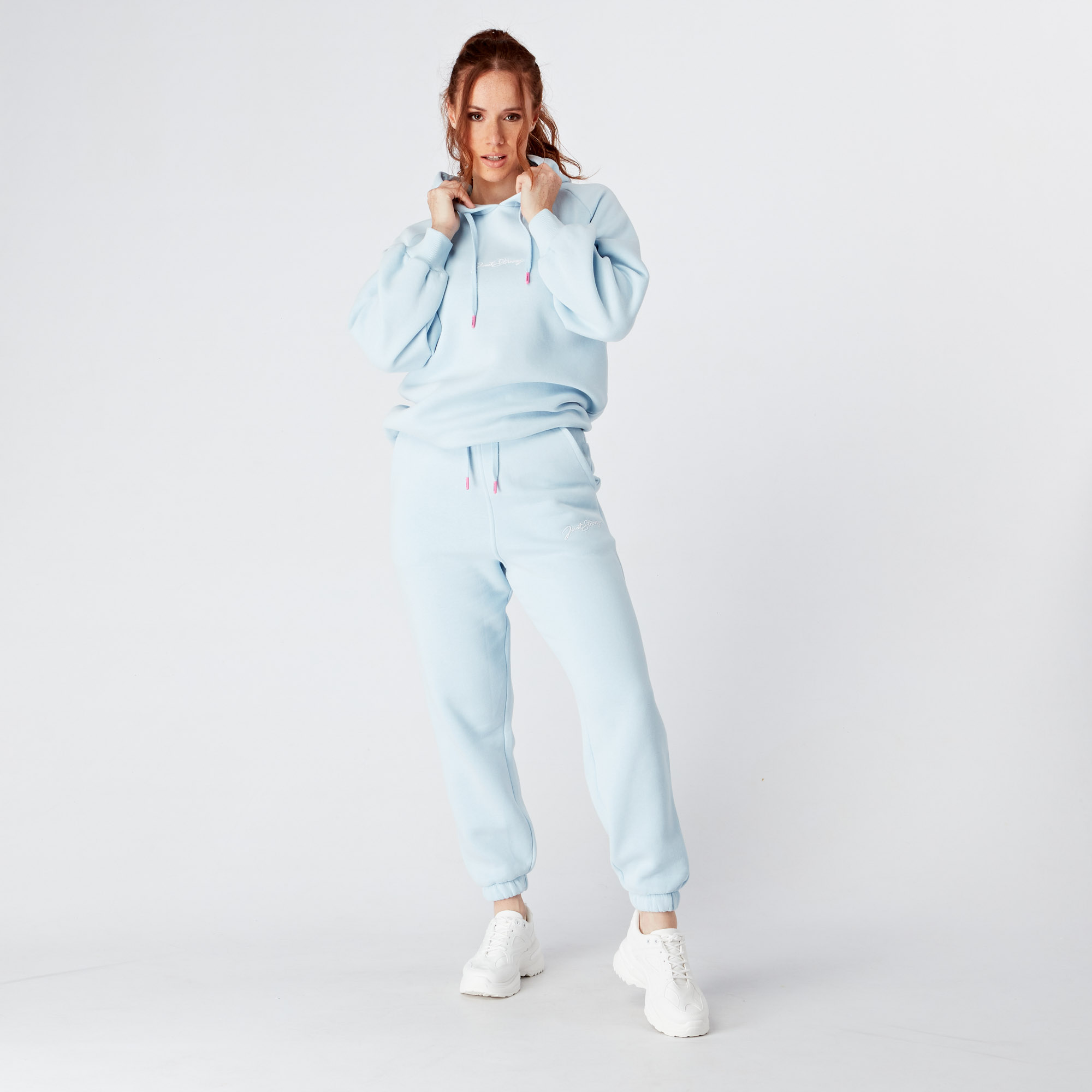 Light Blue Iris Baggy Joggers